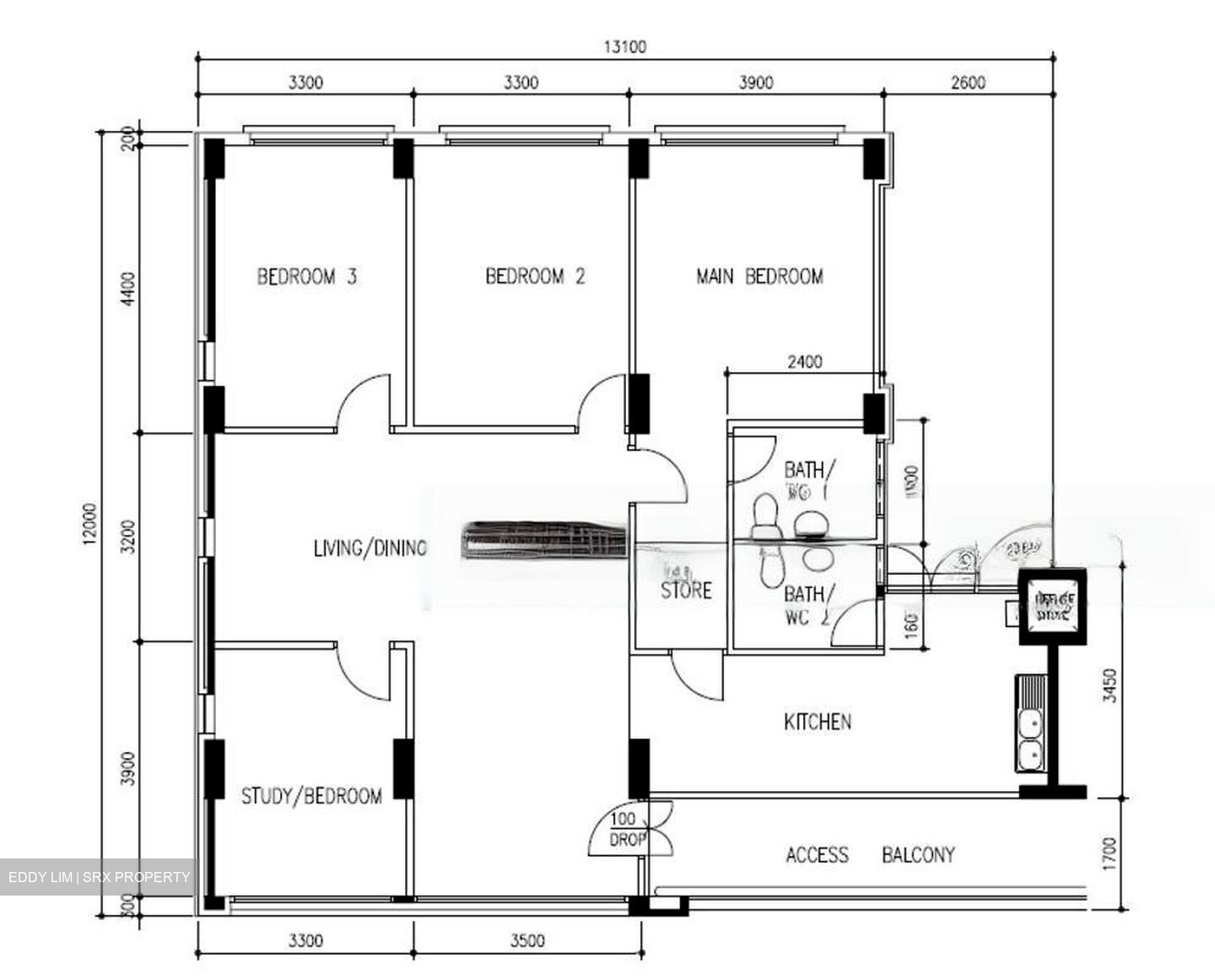 Blk 947 Jurong West Street 91 (Jurong West), HDB 5 Rooms #458584231